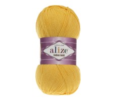 ALIZE Cotton Gold 216 - тёмно-жёлтый